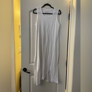 Frank & Eileen White Cotton Tank Dress. Size S. NWOT.